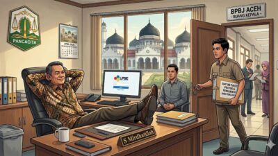 Kinerja Pemerintah Aceh dan BPBJ Disorot Tajam: Ribuan Tender APBA 2026 Mandek, Ruang Penunjukan Langsung Terbuka Lebar