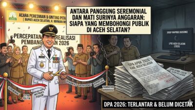 DPA Tak Kunjung Terbit, Bukti Klaim Percepatan Anggaran Bupati Mirwan Hanya Isapan Jempol