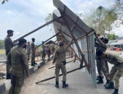 Bandel Meski Sudah Ditegur, Pondok Pedagang Akhirnya Dibongkar