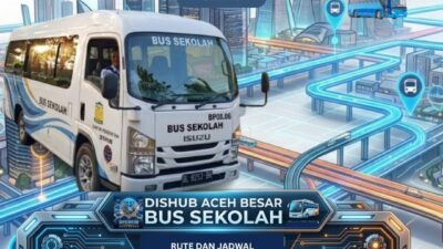 Bus Sekolah Gratis Mulai Beroperasi, Pemkab Aceh Besar Sasar Keselamatan Pelajar