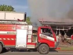 Kebakaran Enam Ruko di Lhoong, Diduga Akibat Kebocoran Gas