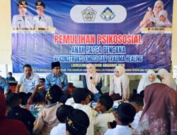 Upaya Pulihkan Psikologis Anak, Bunda PAUD Lhokseumawe Gelar Trauma Healing