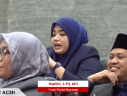 Ketimpangan Pokir DPRA: Martini Bongkar “Kesepakatan Gelap” Pimpinan dan TAPA