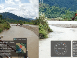 Sahuti Keluhan Petani, Alat Berat Mulai Normalisasi Irigasi Gunung Pudung Meski Status penanganan Masih Abu-abu