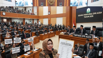 SKANDAL “PANCURI TUJOH” DI DPR ACEH: Oligarki Elit Geng Komprador Diduga Rampok Triliunan APBA 2026 Perparah Krisis DPRA