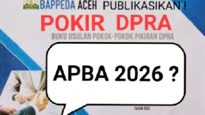 Bongkar Skandal Mafia Anggaran, Belanja Modal APBA dan Dana Pokir DPRA 2026 Disandera Praktik Ijon Proyek?