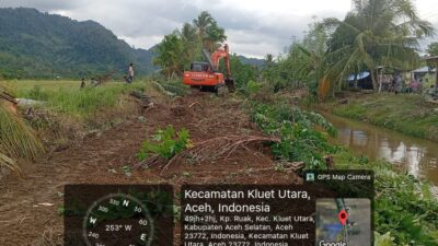 Kolaborasi Gampong Tinggi dan Ruak Sukses Atasi Masalah Irigasi Pertanian Selama Tujuh Tahun