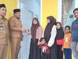 Dari Rumah Reyot ke Hunian Layak, Lima Bersaudara di Batee Timoh Dapat Bantuan Bupati